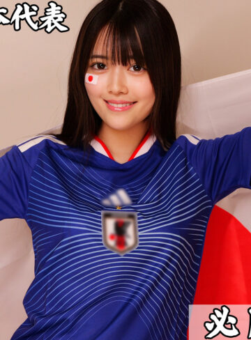 smjx313 萌ちゃん（白宮萌）【サッカー国際試合】美人サポーターの神尻中出し