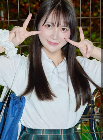pai432 ひなちゃん（咲月ひな）ちっぱい美少女！制服コスプレのノールック乳揉み
