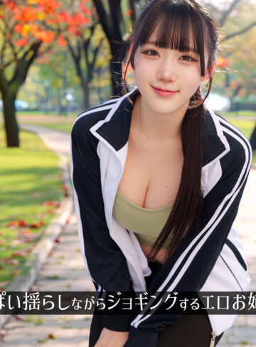 smzr020 ミク Gカップ彼女とジョギング後の青姦即ハメ中出し